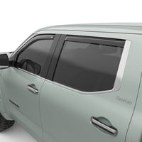 Thumbnail for EGR 2022+ Toyota Tundra In-Channel Window Visors Front/Rear Set Dark Smoke