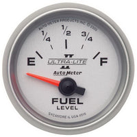 Thumbnail for Autometer Ultra-Lite II 52mm 240-33 OHMS Short Sweep Electronic Fuel Level Gauge