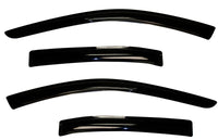 Thumbnail for AVS 10-18 Ford Taurus Ventvisor Outside Mount Window Deflectors 4pc - Smoke