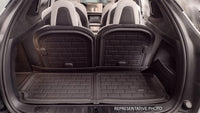 Thumbnail for 3D Maxpider 22-23 Genesis GV70 Kagu Cargo Liner- Black Seatback