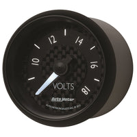 Thumbnail for Autometer GT Series 52mm Full Sweep Electronic 8-18 Volts Voltmeter