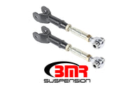 Thumbnail for BMR 16-17 6th Gen Camaro Upper Trailing Arms w/ On-Car Adj. Rod Ends - Black Hammertone