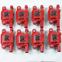 Thumbnail for Granatelli 05-13 GM LS1/LS2/LS3/LS4/LS5/LS6/LS7/LS9/LSA Hi-Perf Coil Packs - Red (Set of 8)