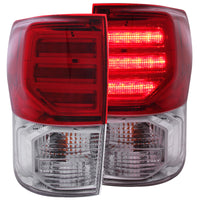 Thumbnail for ANZO 2007-2013 Toyota Tundra LED Taillights Red/Clear G2