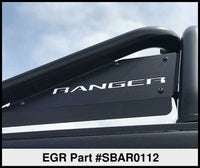 Thumbnail for EGR 2019+ Ford Ranger Black Powder Coat S-Series Sports Bar (w/o Side Plates)