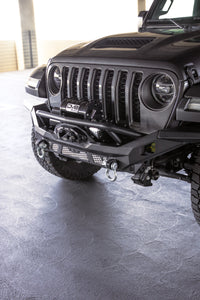 Thumbnail for DV8 Offroad 07-18 Jeep Wrangler JK / 18-23 Wrangler JL / 20-23 Gladiator JT MTO Series Front Bumper