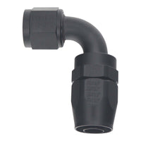 Thumbnail for DeatschWerks 10AN Female Swivel 90-Degree Hose End CPE - Anodized Matte Black