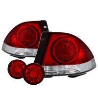 Thumbnail for Spyder 01-03 Lexus IS300 LED Tail Lights - Red Clear ALT-YD-LIS300-LED-SET-RC