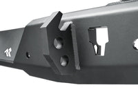 Thumbnail for Rugged Ridge 18-22 Jeep Wrangler (JL) Rubicon/Spt 2dr HD Rear Bumper w/Swing Out Tire Carrier - Blk