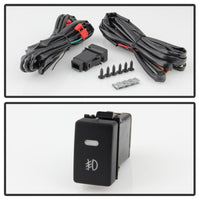 Thumbnail for Spyder 18-19 Honda Accord Sedan OEM LED Fog Lights w/OEM Fit Switch - Clear (FL-HA2018-4D-LED-C)