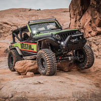 Thumbnail for Westin/Snyper 07-17 Jeep Wrangler Triple Tube Rock Rail Steps - Textured Black