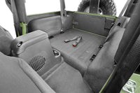 Thumbnail for BedRug 97-06 Jeep TJ Rear 4pc BedTred Cargo Kit (Incl Tailgate)