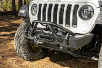 Thumbnail for Rugged Ridge HD Bumper Stubby Front 07-18 Jeep Wrangler JK 18-20 Jeep Wrangler JL 2020 JT