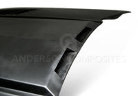 Thumbnail for Anderson Composites 15-16 Ford Mustang (Excl. GT350/GT350R) Ram Air Fiberglass Hood