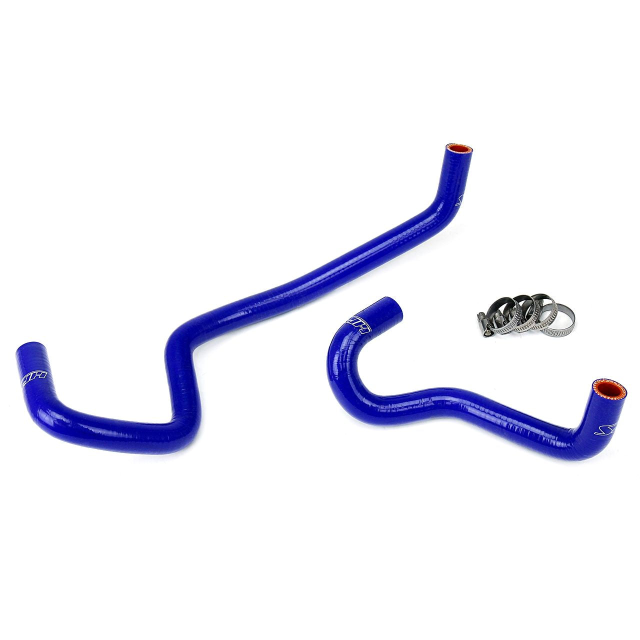 HPS Blue Reinforced Silicone Heater Hose Kit Coolant for Lexus 03-09 GX470 4.7L V8 Left Hand Drive