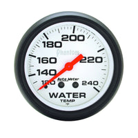 Thumbnail for Autometer Phantom  66mm 120-240 Deg F Mechanical Water Temperature Gauge