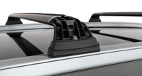 Thumbnail for Rhino-Rack 19-22 Hyundai Santa Fe TM 5 Door SUV w/Flush Rails Vortex RVP 2 Bar Roof Rack - Black