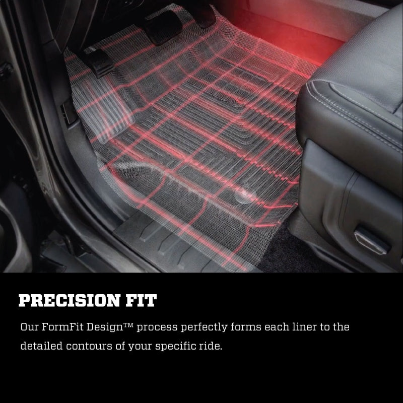 Husky Liners 15-23 Ford F-150 S.Crew/S.Cab X-Act Contour Black Front Seat Floor Liners
