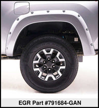 Thumbnail for EGR 15+ GMC Sierra HD Bolt-On Look Color Match Fender Flares - Set - FF Switchblade Silver