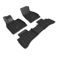 Thumbnail for 3D Maxpider 22-23 Mercedes-Benz EQS Elitect Floor Mat- Black R1 R2