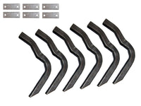 Thumbnail for Lund 05-12 Dodge Dakota Quad Cab EZ Running Board Mounting Bracket Kit - Brite