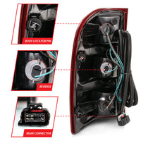 Thumbnail for ANZO 2007-2013 Chevy Silverado Taillight Red/Clear Lens (OE Replacement)
