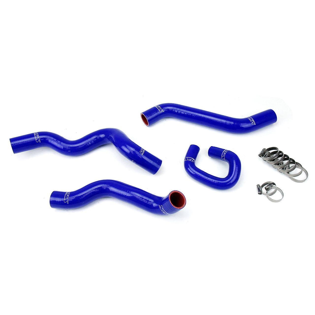 HPS Blue Reinforced Silicone Radiator Hose Kit Coolant for Chevy 08-10 Cobalt SS 2.0L Turbo