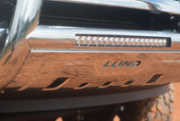 Thumbnail for Lund 19-22 Chevrolet Silverado 1500 (Excl. 2019 LD)  Bull Bar w/Led Light Bar - Polished