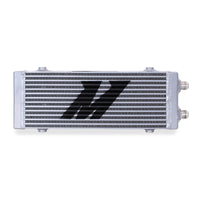 Thumbnail for Mishimoto Universal Medium Bar and Plate Dual Pass Silver Oil Cooler