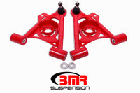 Thumbnail for BMR 79-93 Fox Mustang Non-Adj Lower A-Arms Standard Ball Joint Spring Pocket - Red