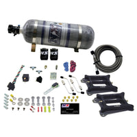 Thumbnail for Nitrous Express Dual Holley/Gasoline Nitrous Kit (100-500HP) w/Composite Bottle