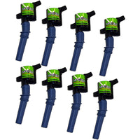 Thumbnail for Granatelli 97-05 Ford 4.6L/5.4L 2V (Excl 96-98 Mustang) Hi-Perf Coil-On-Plug Conn Kit w/Coil Packs