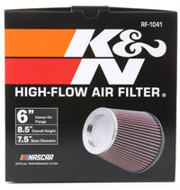 Thumbnail for K&N Round Tapered Universal Air Filter 6 inch Flange 7 1/2 inch Base 5 inch Top 7 1/2 inch Height