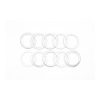 Thumbnail for DeatschWerks -10 AN Aluminum Crush Washer (Pack of 10)