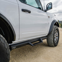 Thumbnail for Westin/HDX 2021+ Ford Bronco (2-Door) Drop Nerf Step Bars - Textured Black
