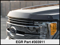 Thumbnail for EGR 17+ Ford F-250/F-350 Superguard Hood Shield - Smoke Finish