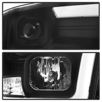 Thumbnail for Spyder 09-16 Dodge Ram 1500 Version 2 Headlights Light Bar DRL Black PRO-YD-DR09V2-LBDRL-BK