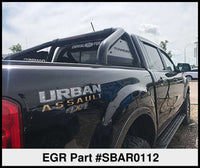 Thumbnail for EGR 2019+ Ford Ranger Black Powder Coat S-Series Sports Bar (w/o Side Plates)