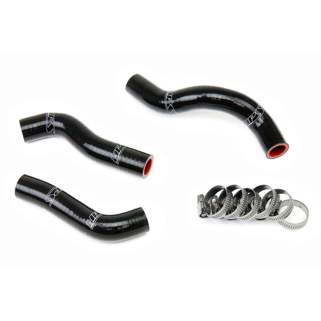 HPS Black Reinforced Silicone Radiator Hose Kit Coolant for KTM 11-12 250SXF