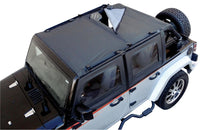 Thumbnail for Rampage 2007-2018 Jeep Wrangler(JK) Combo Sun Brief/Safari Top - Black Diamond