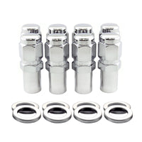 Thumbnail for McGard Hex Lug Nut (Long Shank - 1in. / Duplex) 1/2-20 / 7/8 Hex / 2.425in. Length (8-Pack) - Chrome