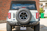 Thumbnail for Road Armor 2021+ Ford Bronco Stealth Rear Slim Fit Bumper - Tex Blk