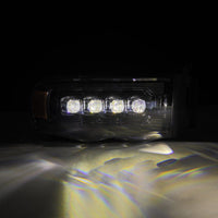 Thumbnail for AlphaRex 02-05 Dodge Ram 1500 NOVA LED Proj Headlights Alpha Black w/Activ Light/Seq Signal