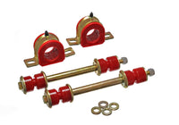 Thumbnail for Energy Suspension 01-06 C2500 HD Silverado 2WD Red 36mm Front Sway Bar Bushing Set