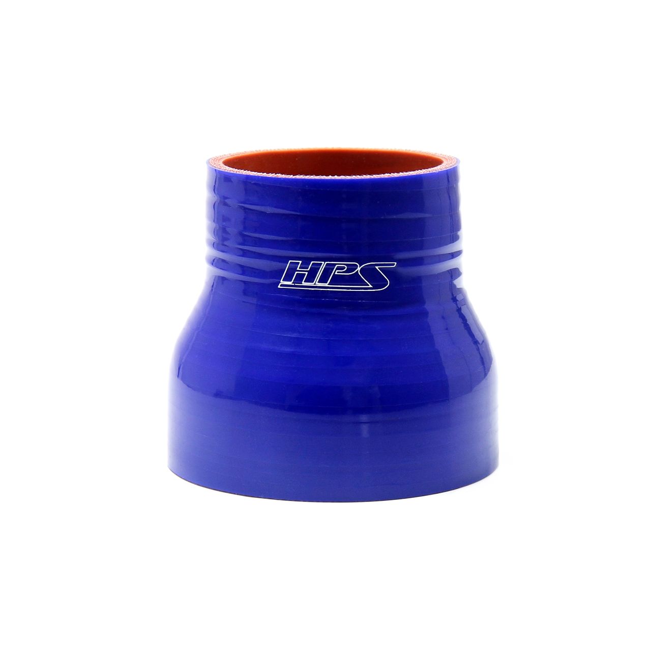 HPS 2.25" - 3" ID , 3" Long High Temp 4-ply Reinforced Silicone Reducer Coupler Hose Blue (57mm - 76mm ID , 76mm Length)