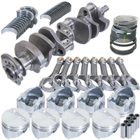 Thumbnail for Eagle Chevy 350 1 Pc Rear Seal 4.03in Bore 3.75in Stroke + 0.030in Rotating Assembly Kit 5140 Steel