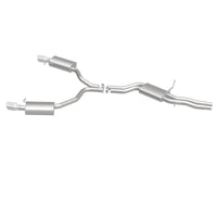 Thumbnail for MagnaFlow Sys C/B 12-15 Audi A6 / A7 3.0L V6 SS 2.5in Dual Split Rear Ext 4in Tips