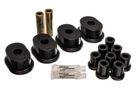 Thumbnail for Energy Suspension 73-79 B-Body (Charger/Coronet/Satellite/GTX) Black Rear Leaf Spring Bushing Set