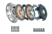 Thumbnail for DKM Clutch 11-13 BMW 135i 215mm Ceramic Twin Disc MRX Clutch Kit w/Flywheel (850 ft/lbs Torque)