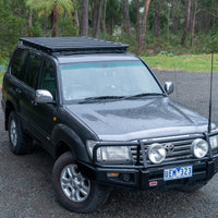 Thumbnail for ARB Roof Rack Base with Mount Kit - Flat Rack with Wind Deflector